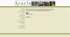 Desktop Screenshot of ksuacacia.org